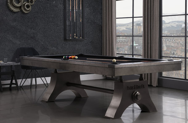 Jaxx Metal Pool Table by Plank & Hide